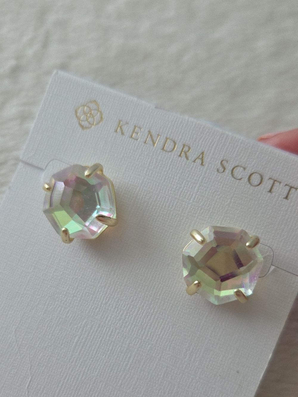 Kendra Scott Dichroic Glass Ryan Stud Earrings